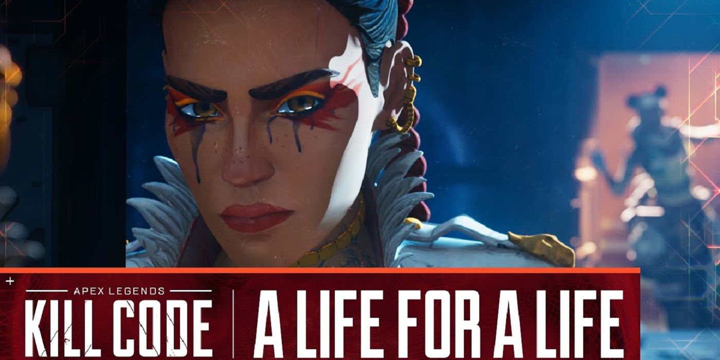 apex legends kill code trailer showing loba crying