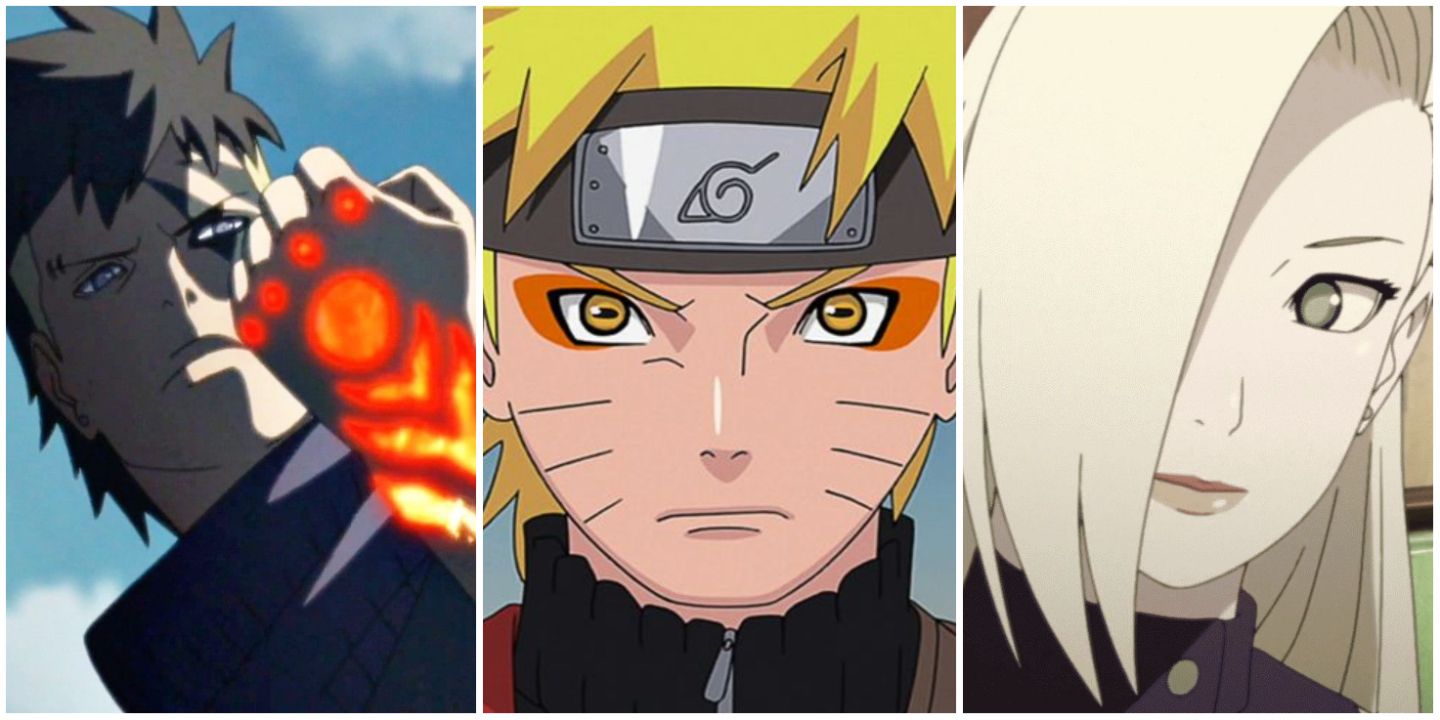 Naruto Strongest Ninja Split Image Of Characters